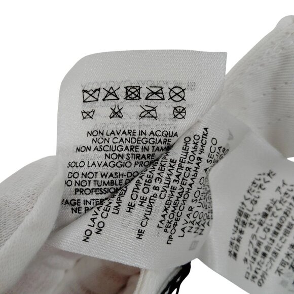 (L2) Balenciaga Cap White Canvas - Picture 9 of 10